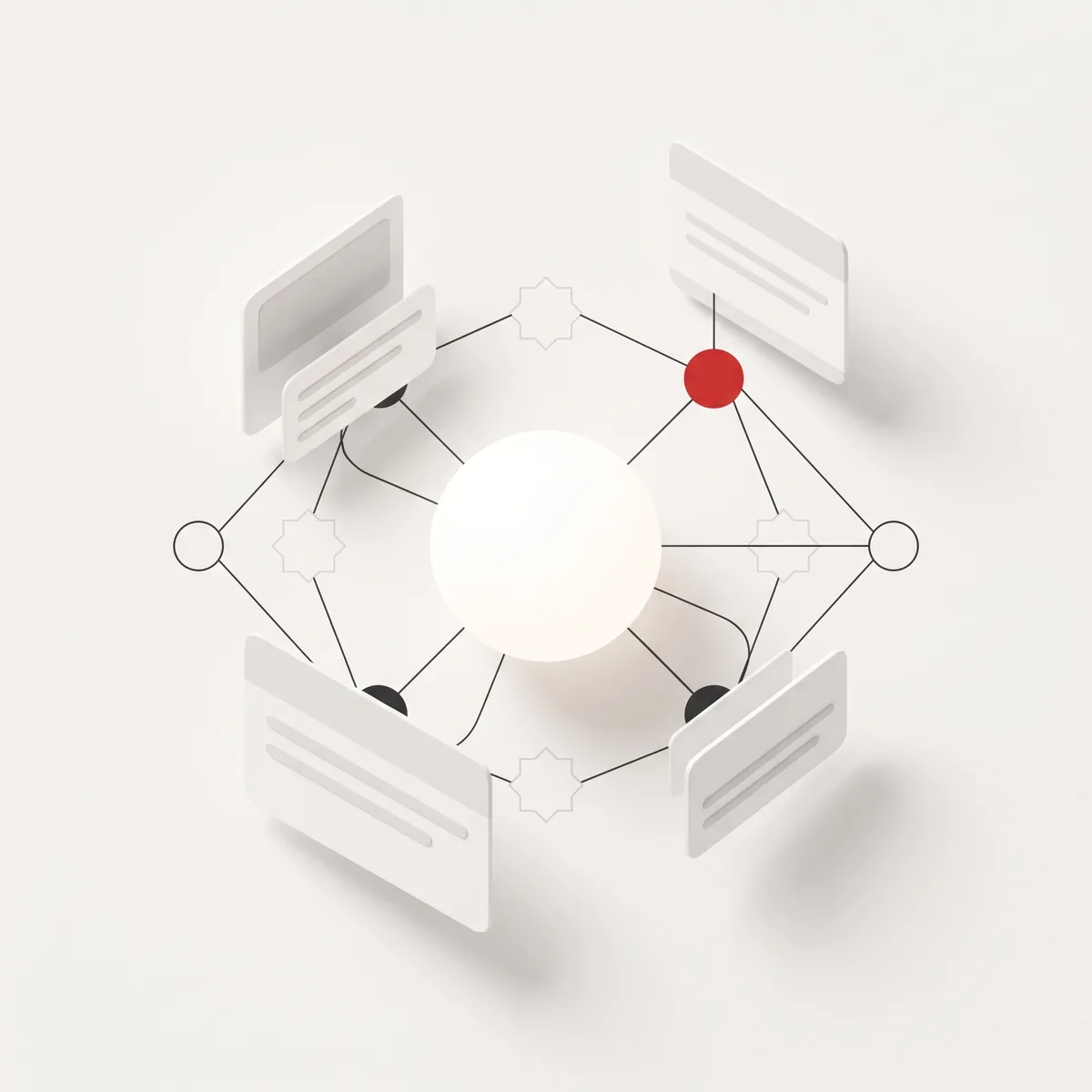 Schéma illustrant l'organisation des données et les synthèses d'information